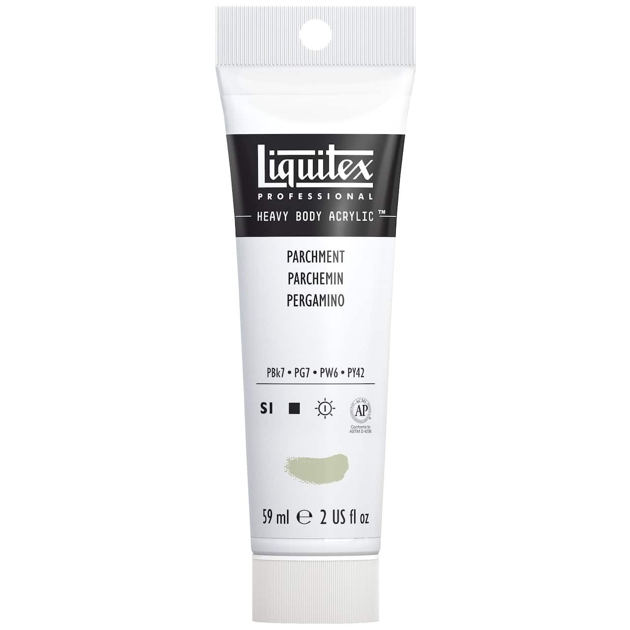Peinture acrylique d'artiste à haute viscosité Heavy Body Acrylic de Liquitex, 59 ml